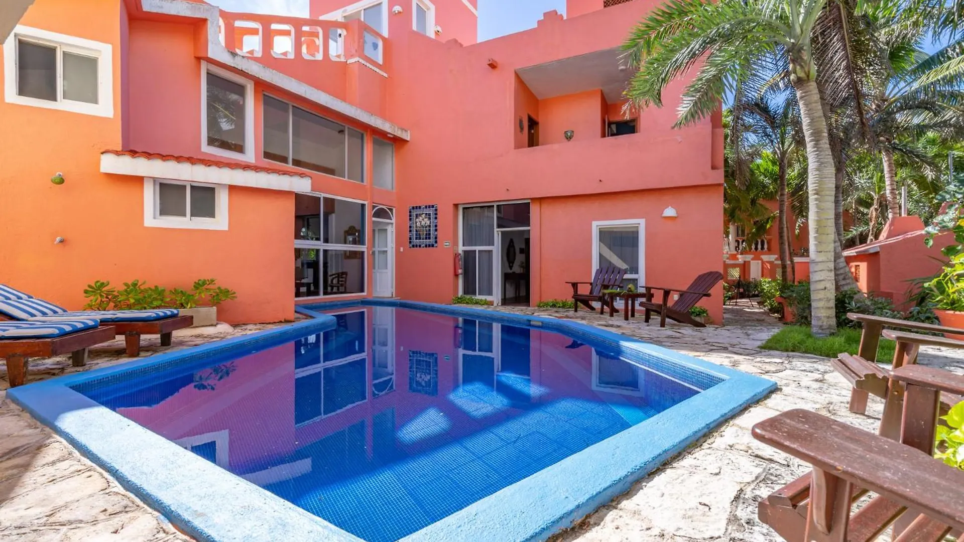 Casa Luna Ocean Front Home In Akumal Half Moon Bay Mexico