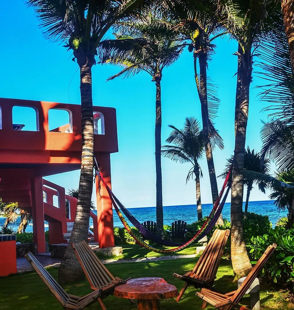 Casa Luna Ocean Front Home In Akumal Half Moon Bay 0*,